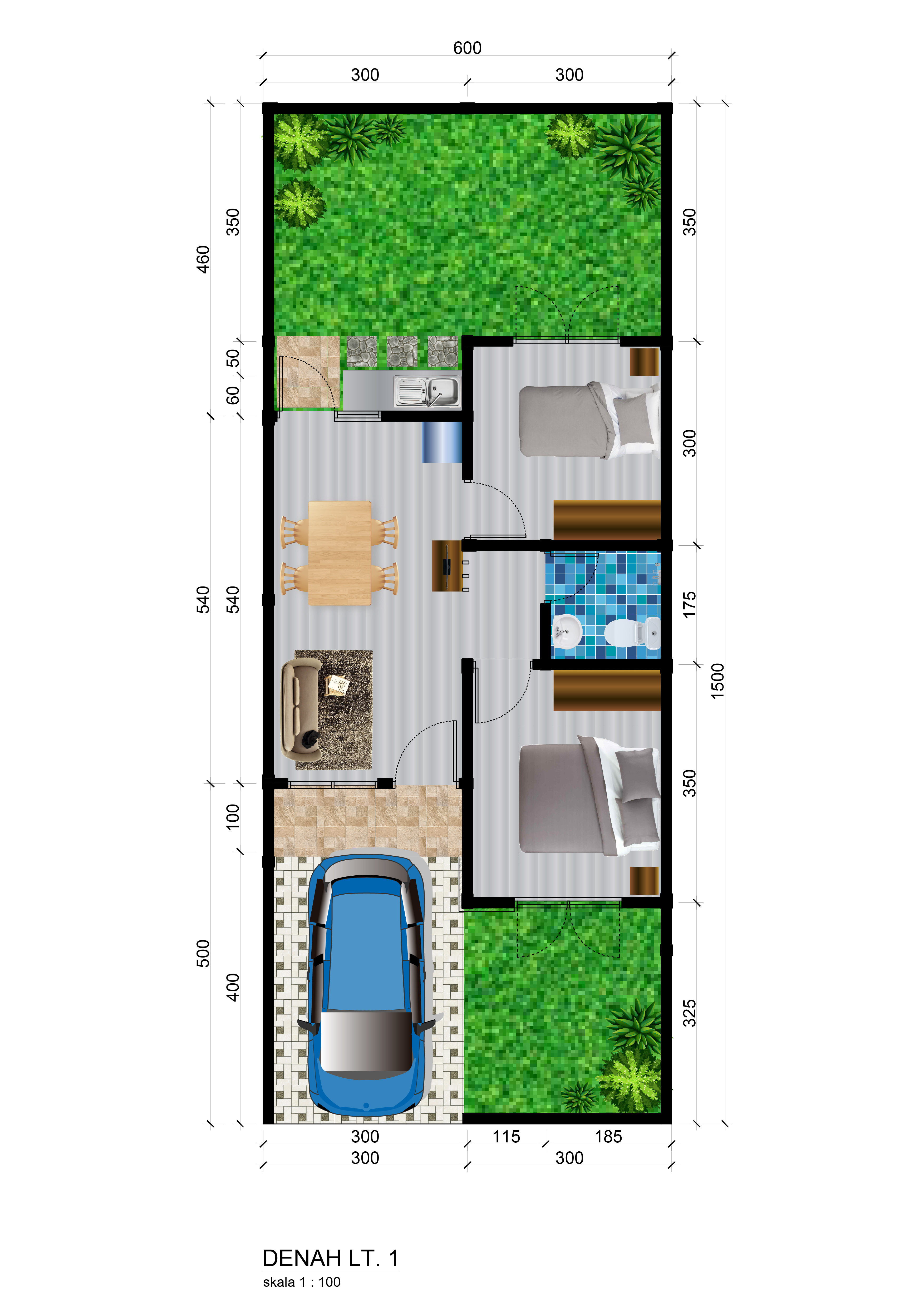 Layout Rumah
